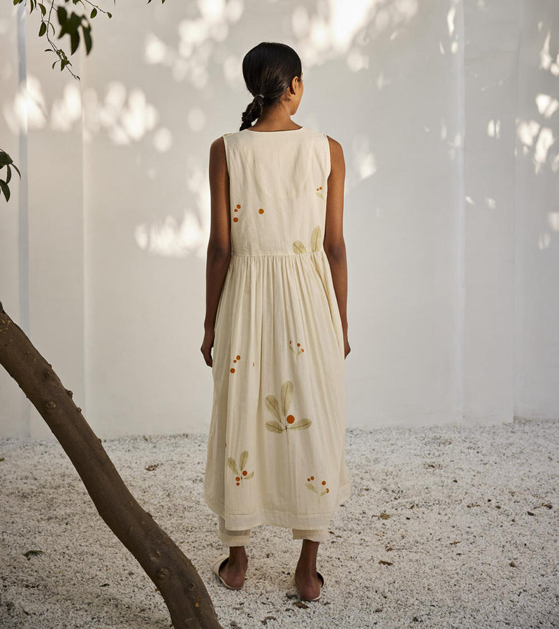 Close to you co-ord set Co-ord Set by Khara Kapas in ecru for women Worldwide