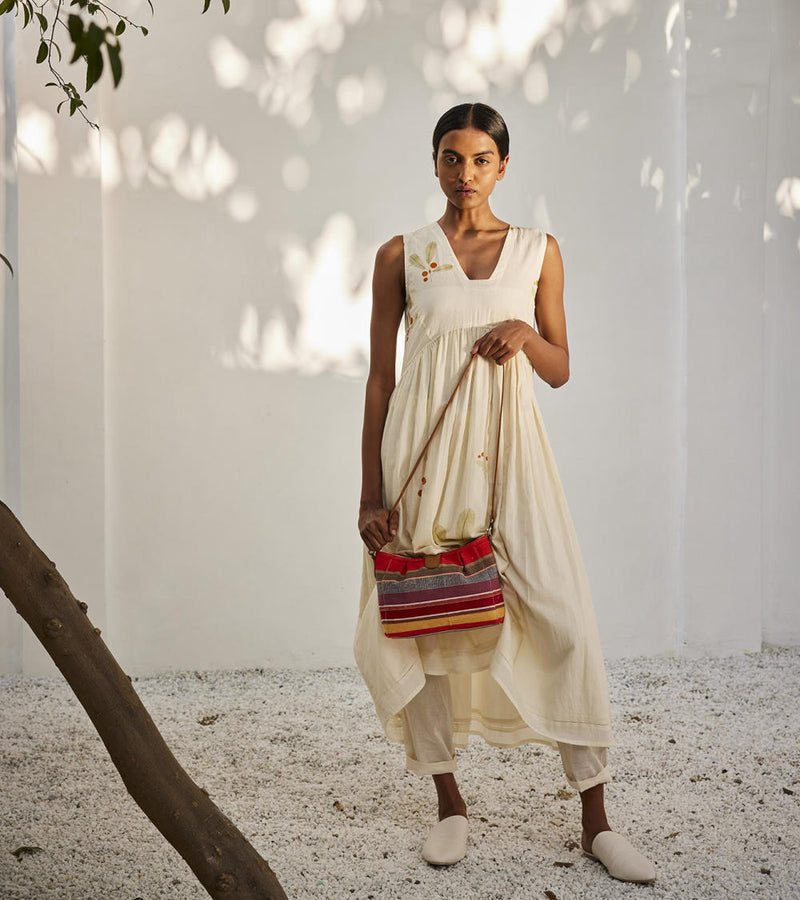 Close to you co-ord set Co-ord Set by Khara Kapas in ecru for women Worldwide