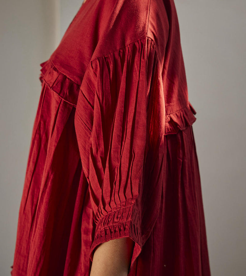 Crimson love dress Dress by Khara Kapas in red for women Worldwide
