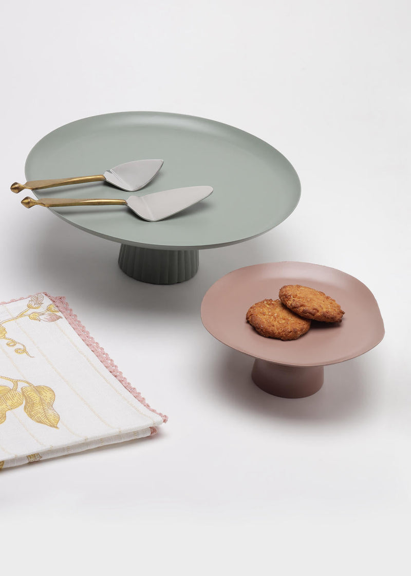 Mini Cookie Stand-Dusty Pink linen by Gado Living for Worldwide