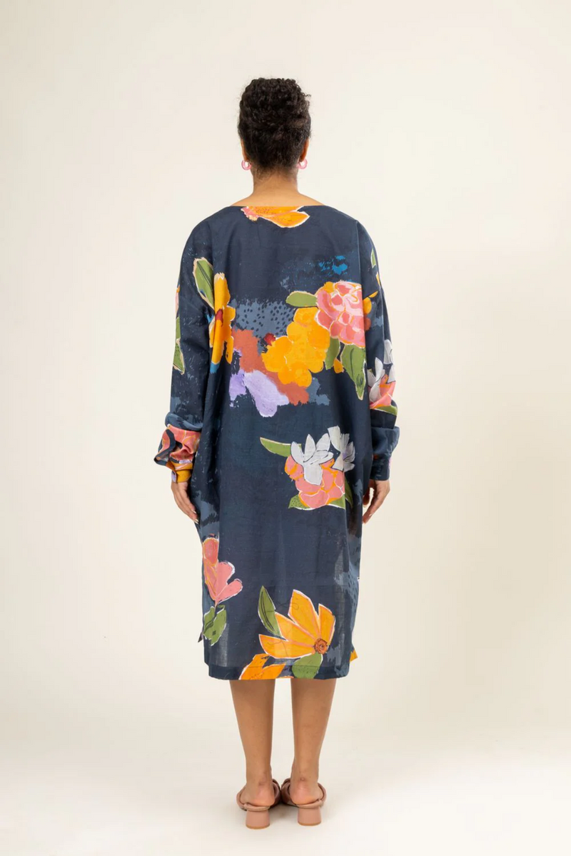HELEN FLORAL KAFTAN mul by Doodlage in multi color for women Worldwide