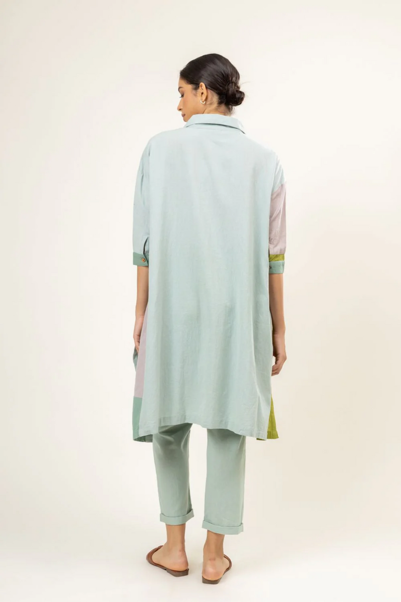 BLAKE PANELLED TUNIC mul by Doodlage in multi color for women Worldwide