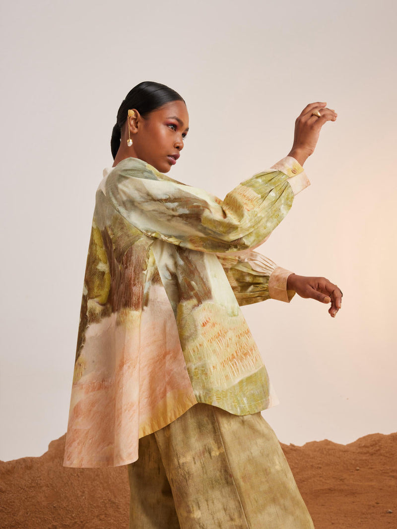 A-Line Shirt-Dale cotton Top & Tunics,Shirt by CORD for women Worldwide
