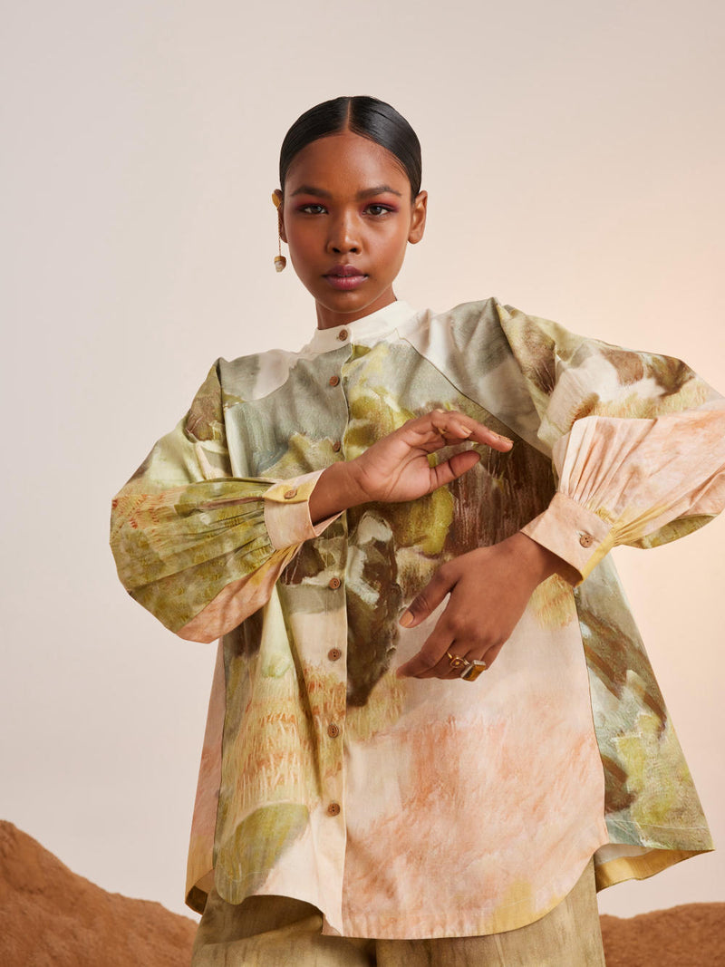 A-Line Shirt-Dale cotton Top & Tunics,Shirt by CORD for women Worldwide