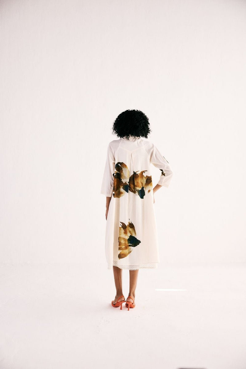 WILD CARNATIONS DRESS cotton by Khara Kapas for women Worldwide