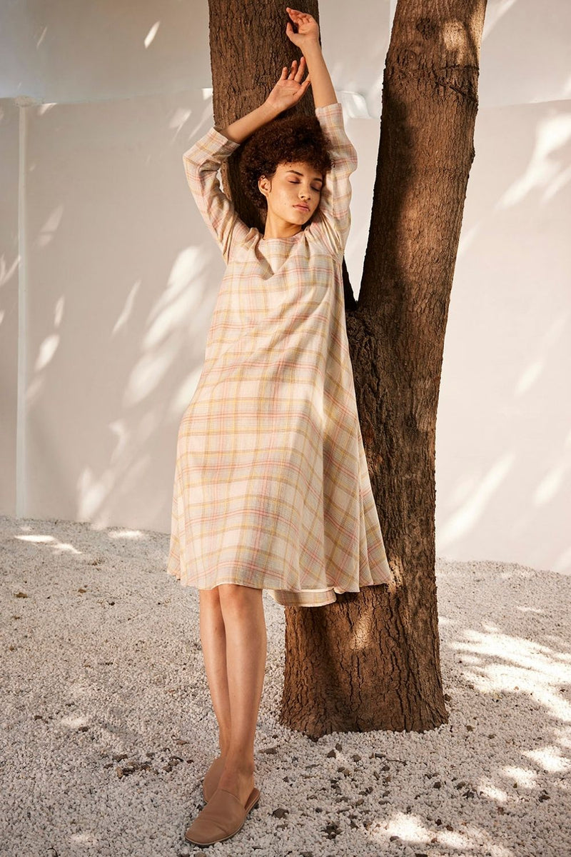 Spring dream dress mul Dress by Khara Kapas in multi for women Worldwide