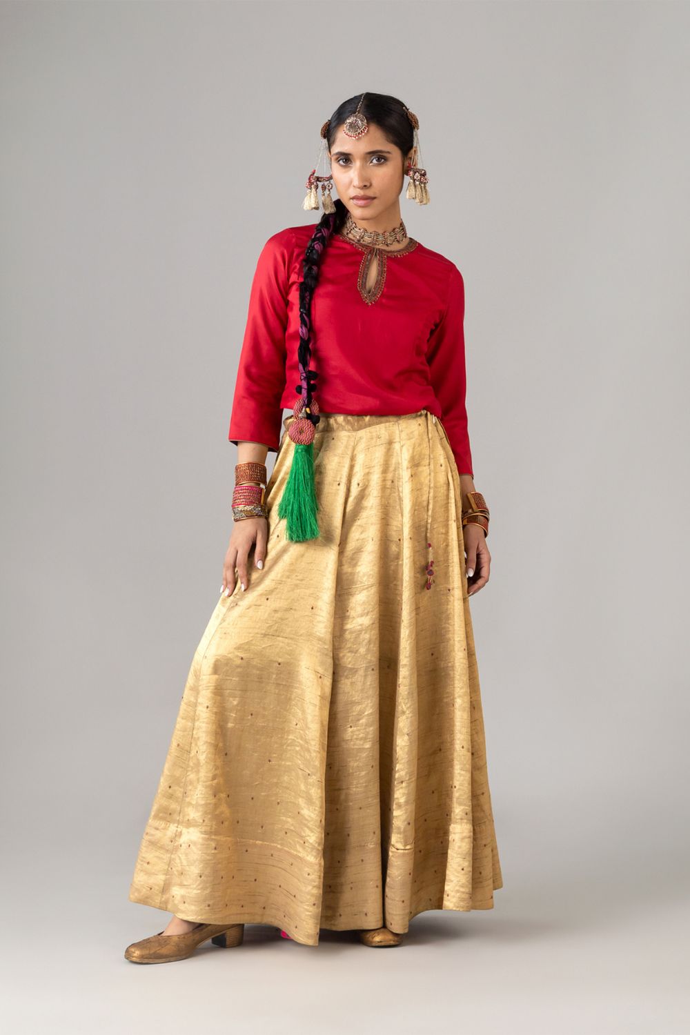 Varida Bagh Stone Skirt