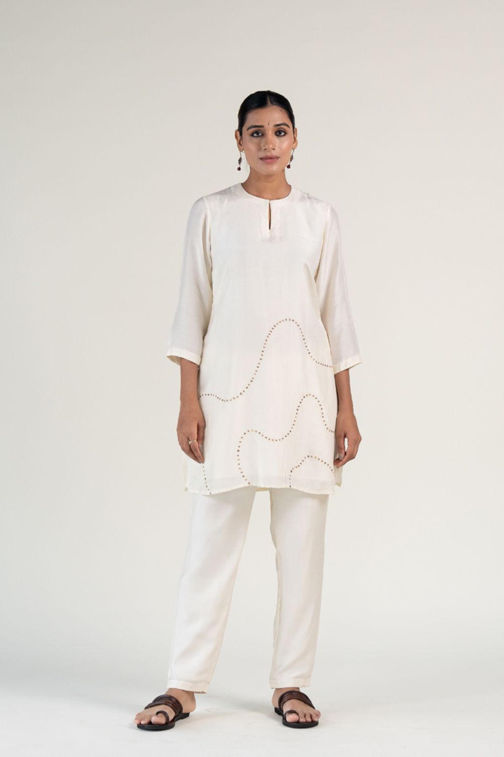 Mehr Kurta Set-Ivory