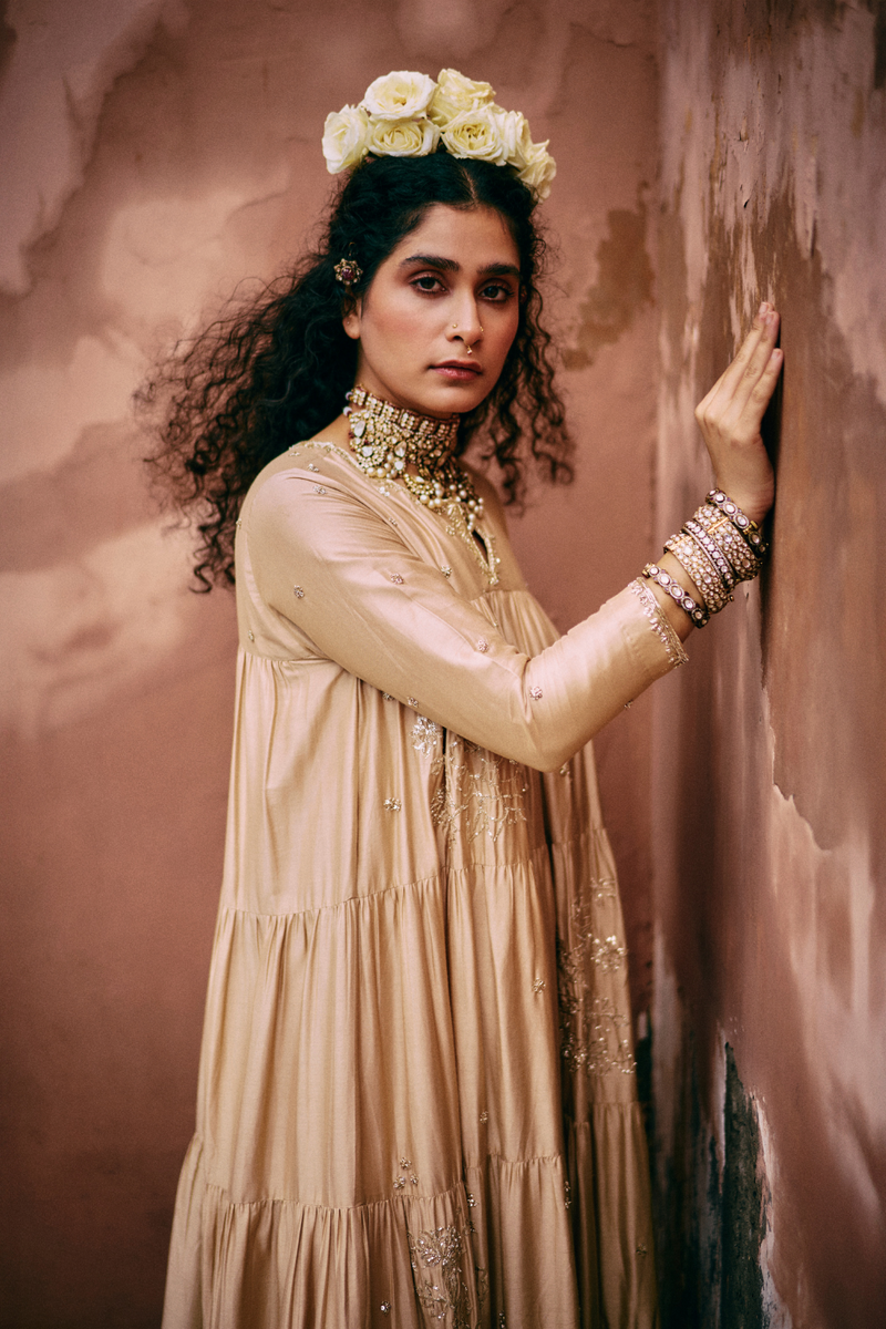 PH-2451 Anarkali Dupata Set by Paulmi & Harsh for women Worldwide