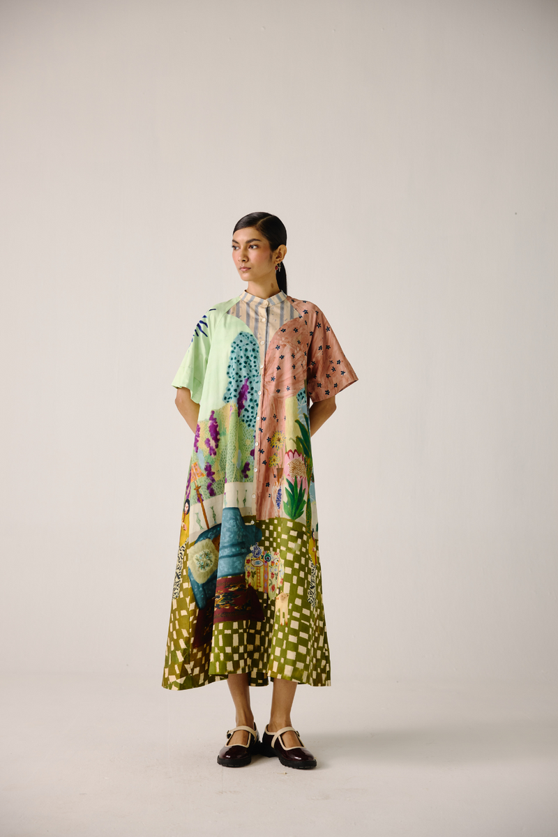A-Line Long Dress - Alice cotton by CORD for women Worldwide