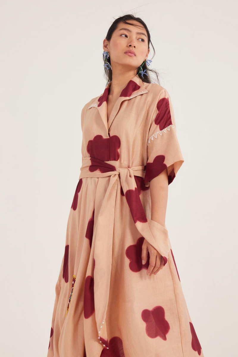 Nama Day Dress chanderi by JodiLife for women Worldwide