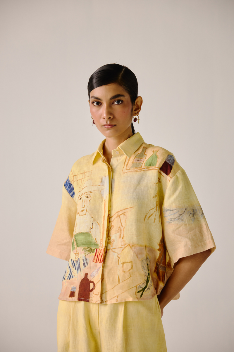 Ava Shirt - Fisherman Ombre by CORD for women Worldwide