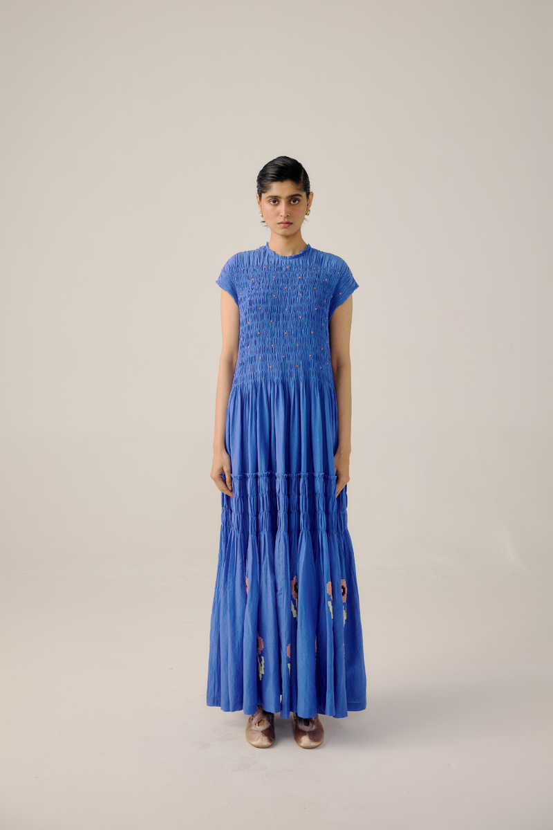 July Dress - Electric Blue by CORD in blue for women Worldwide