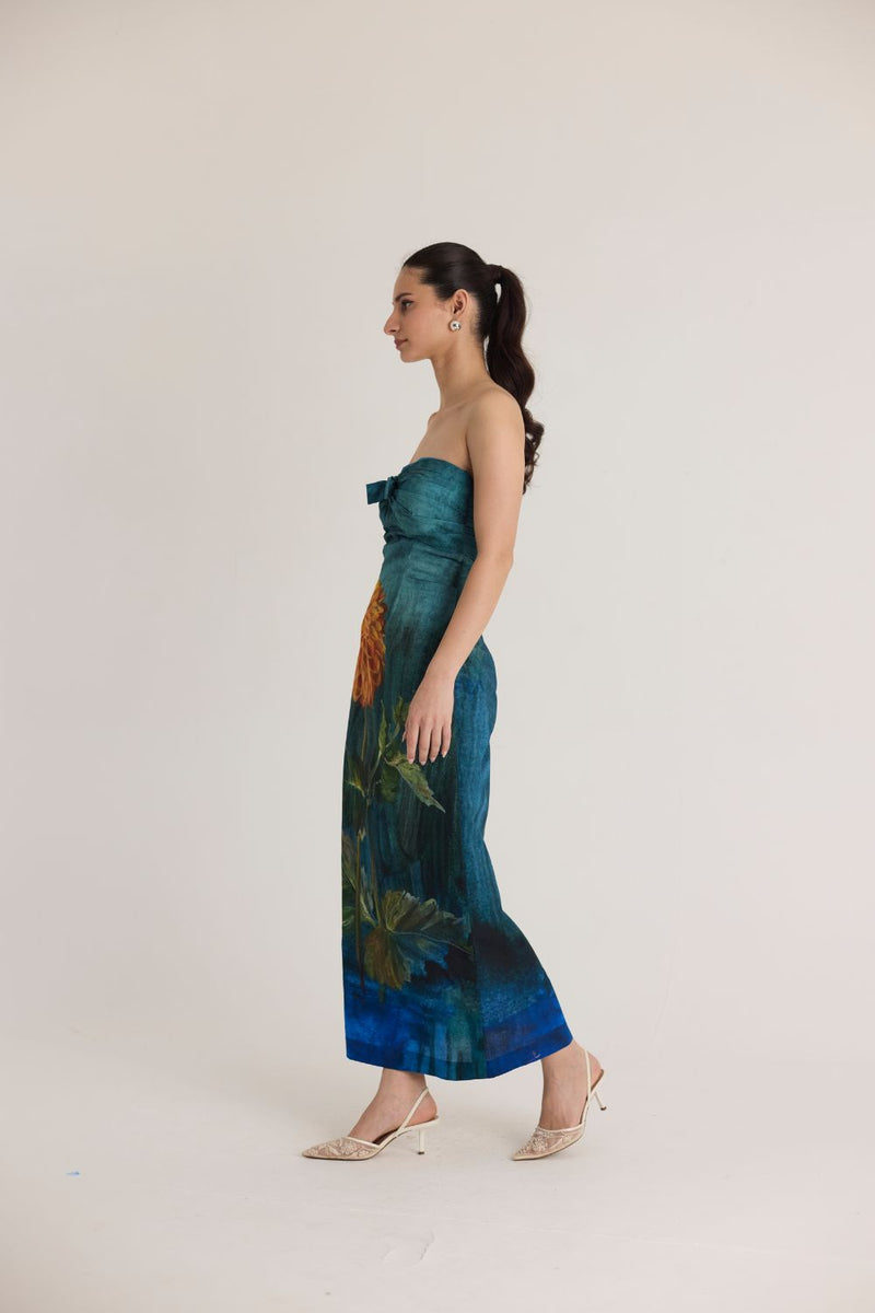 DILLY DALLY DRESS poplin by Yam in multi color for women Worldwide