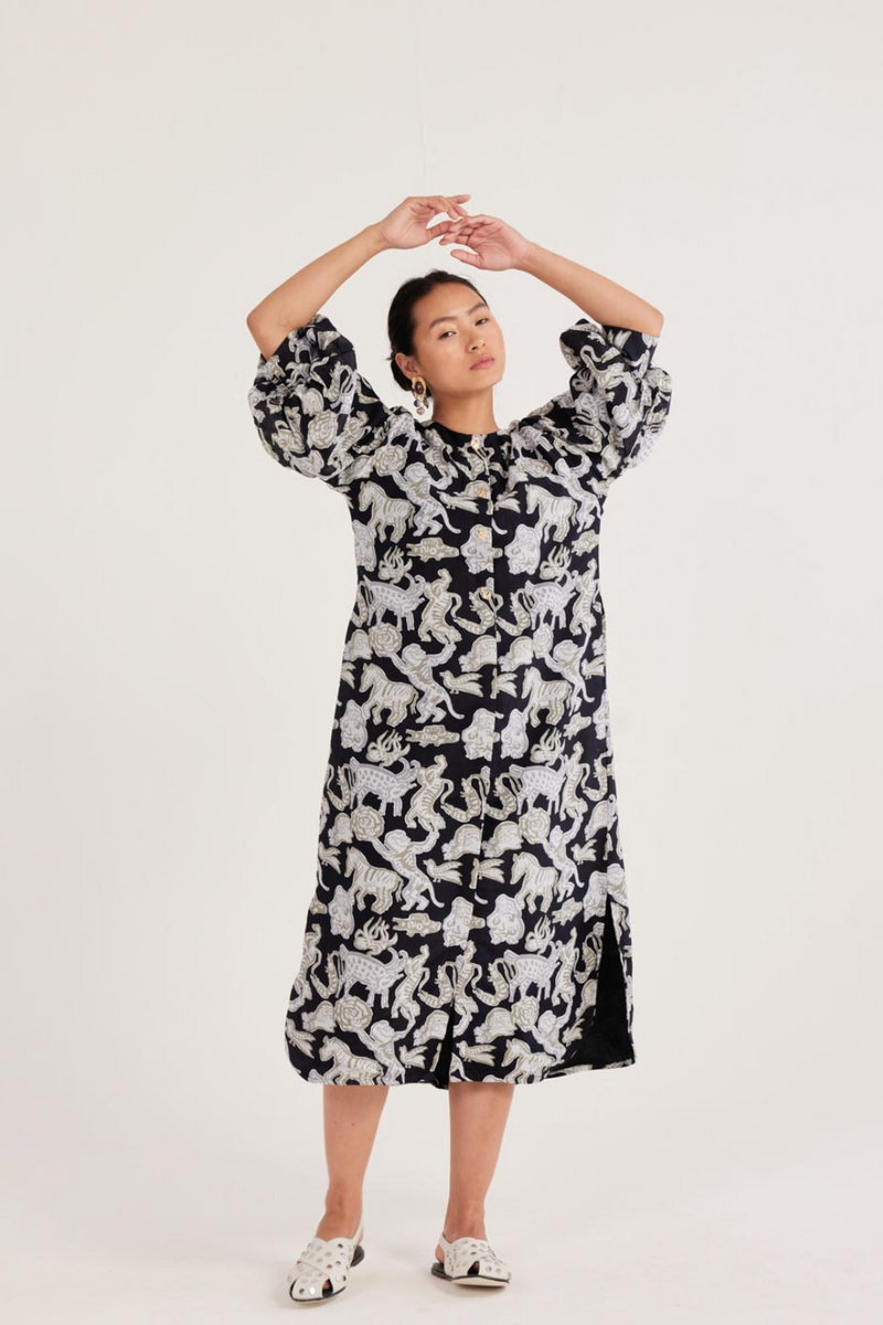 Ika Day Dress muslin by JodiLife for women Worldwide