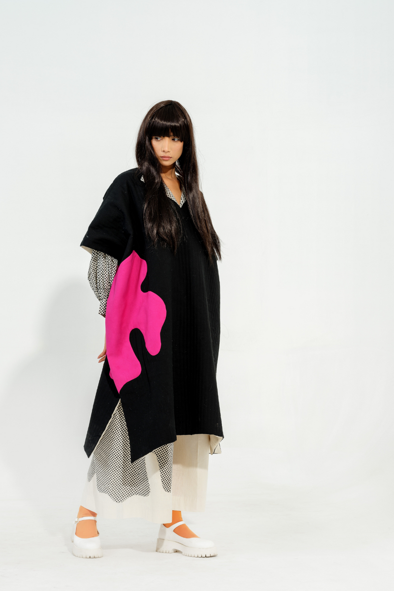Bitter Orange Dress cotton matty dresses by Stoique in black, pink for women Worldwide