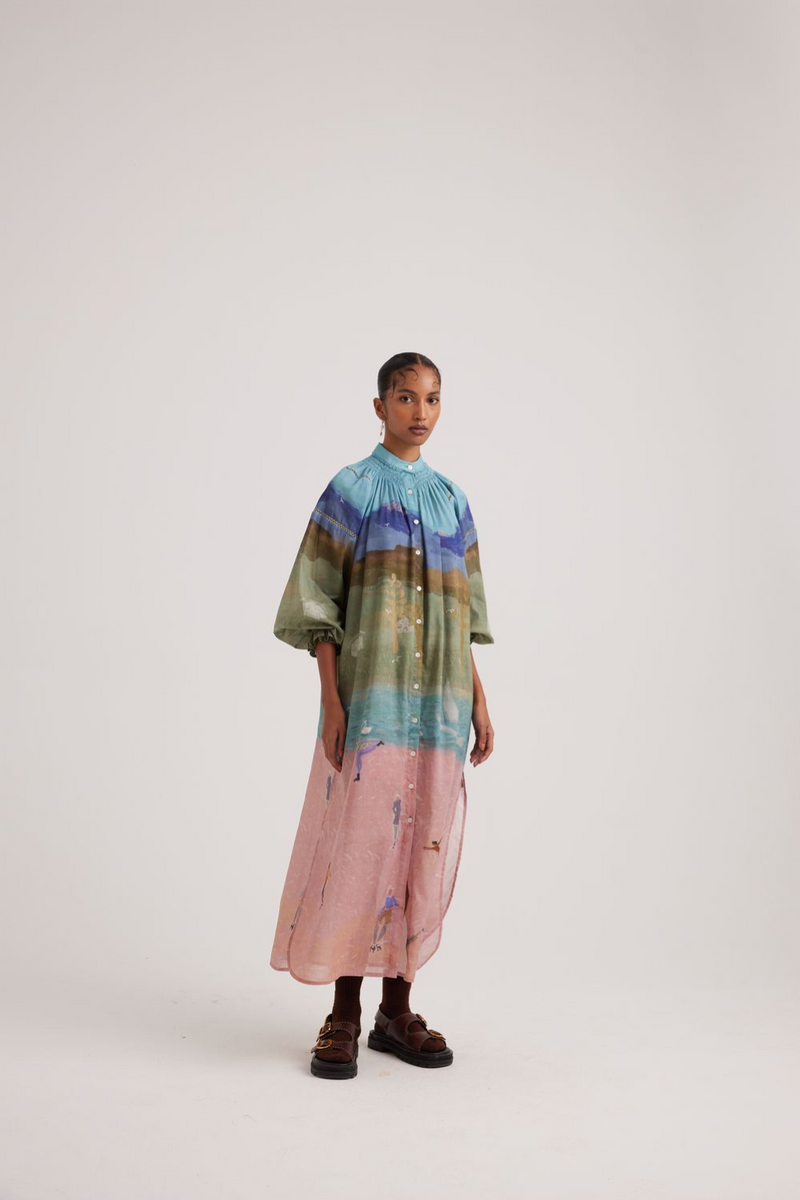 Chloe Dress-Skater cotton by CORD for women Worldwide
