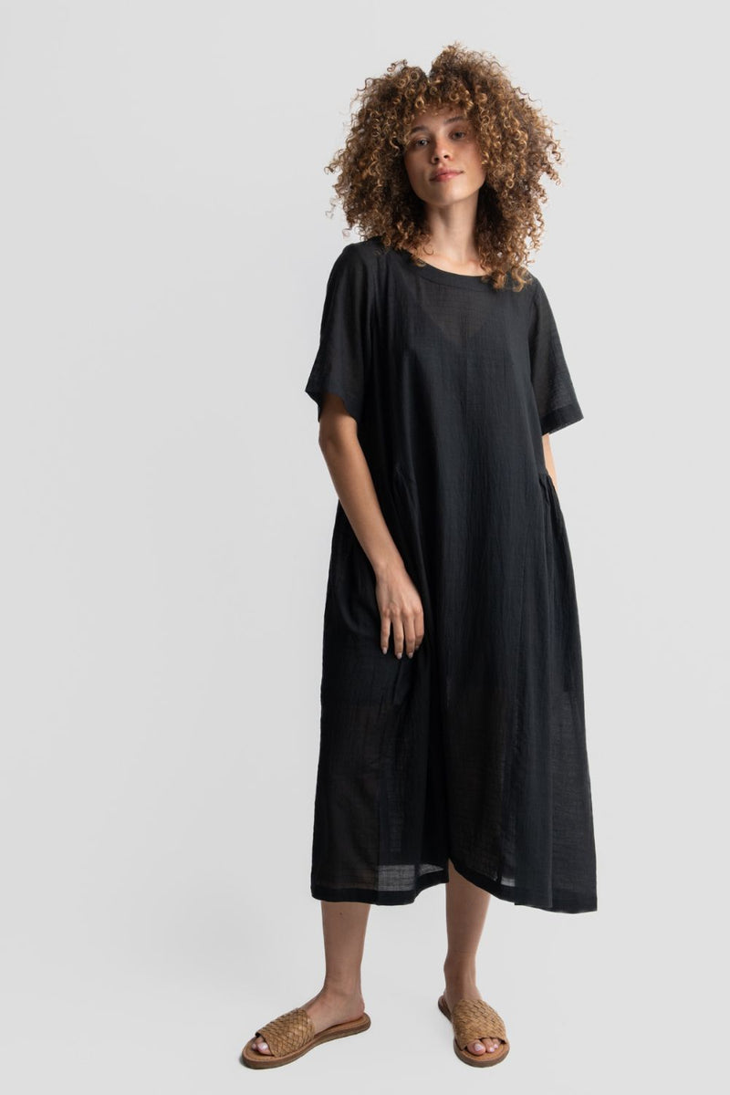 Everyday black dress Dresses,Short and Midi Dresses by World of Crow in black color for women Worldwide