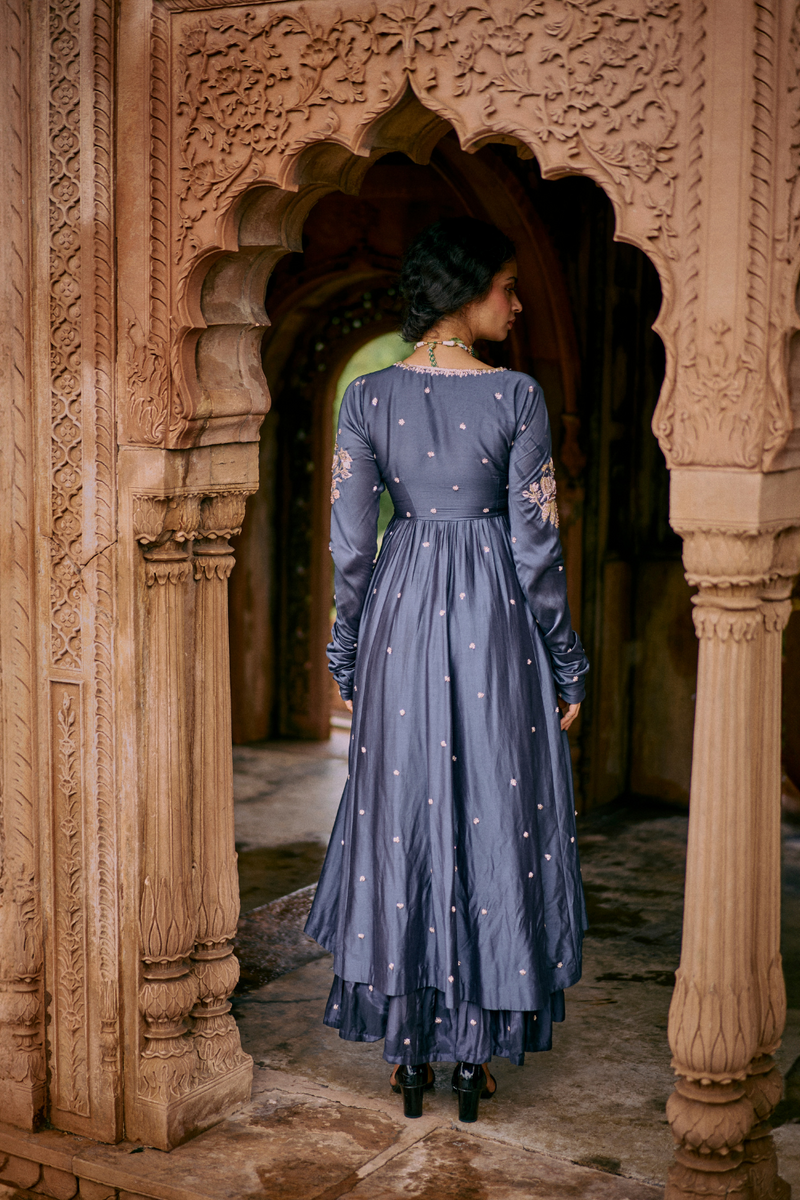 PH-2494 
Anghrakha 
Skirt 
Dupatta Set by Paulmi & Harsh for women Worldwide