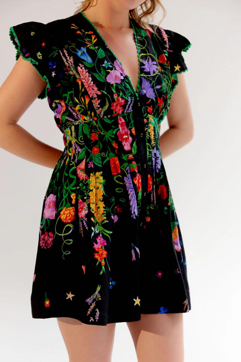 Estella Mini - Flora linen by NOIB for women Worldwide