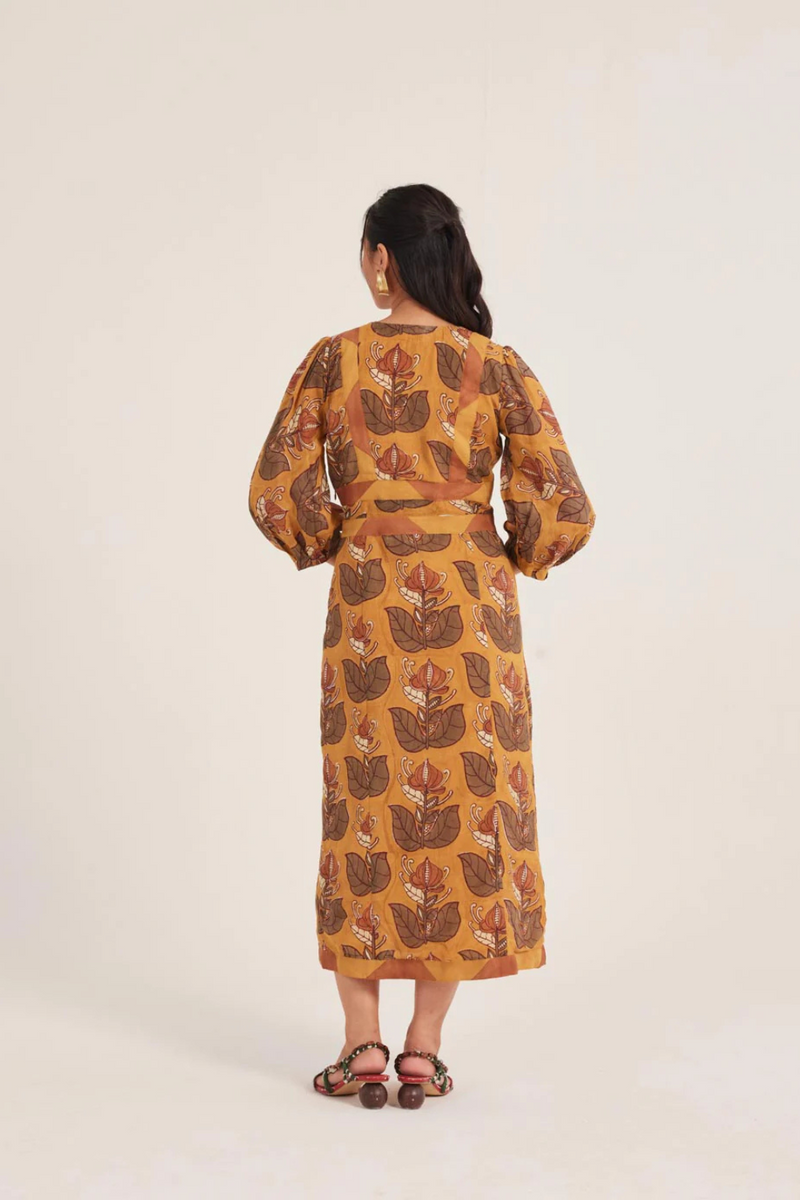 Dani Peasant Dress silk by JodiLife for women Worldwide