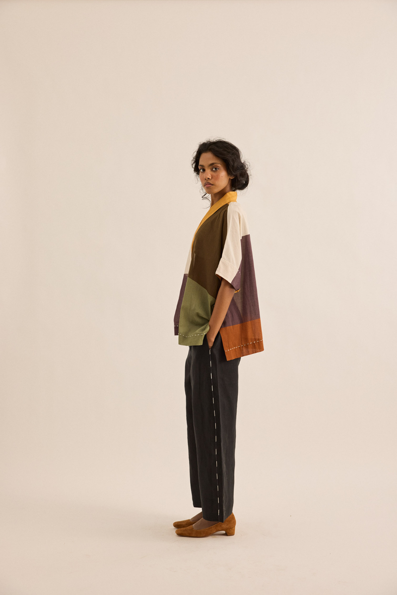 Navara Top mul top/shirt by Khara Kapas in multicolor for women Worldwide