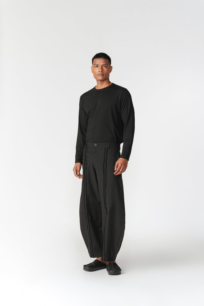 Komo Set co-ord set by Turn Black in black for men Worldwide