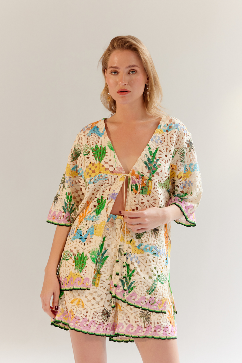 Anais Top - By the Sea by NOIB for women Worldwide