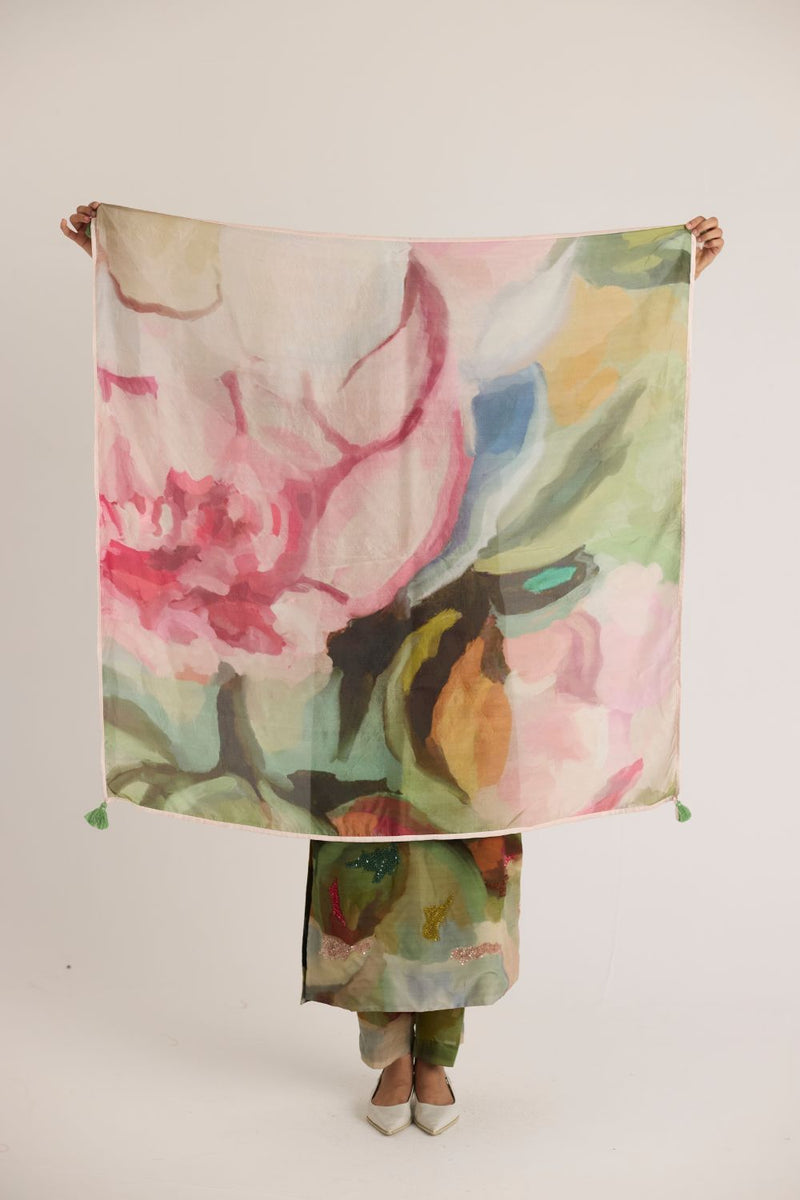 TILLY SILK SCARF silk by Yam in multi color for women Worldwide