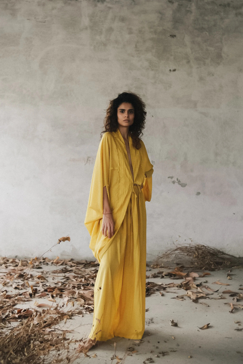 ALIPSA ROBE SET IN COTTON 100% cotton by Ituvana for women Worldwide