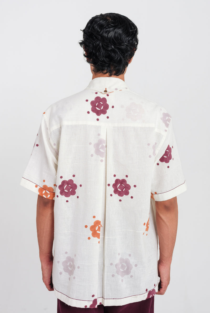 Thandai Men Shirt cotton shirt by Jodi Men in white for men Worldwide