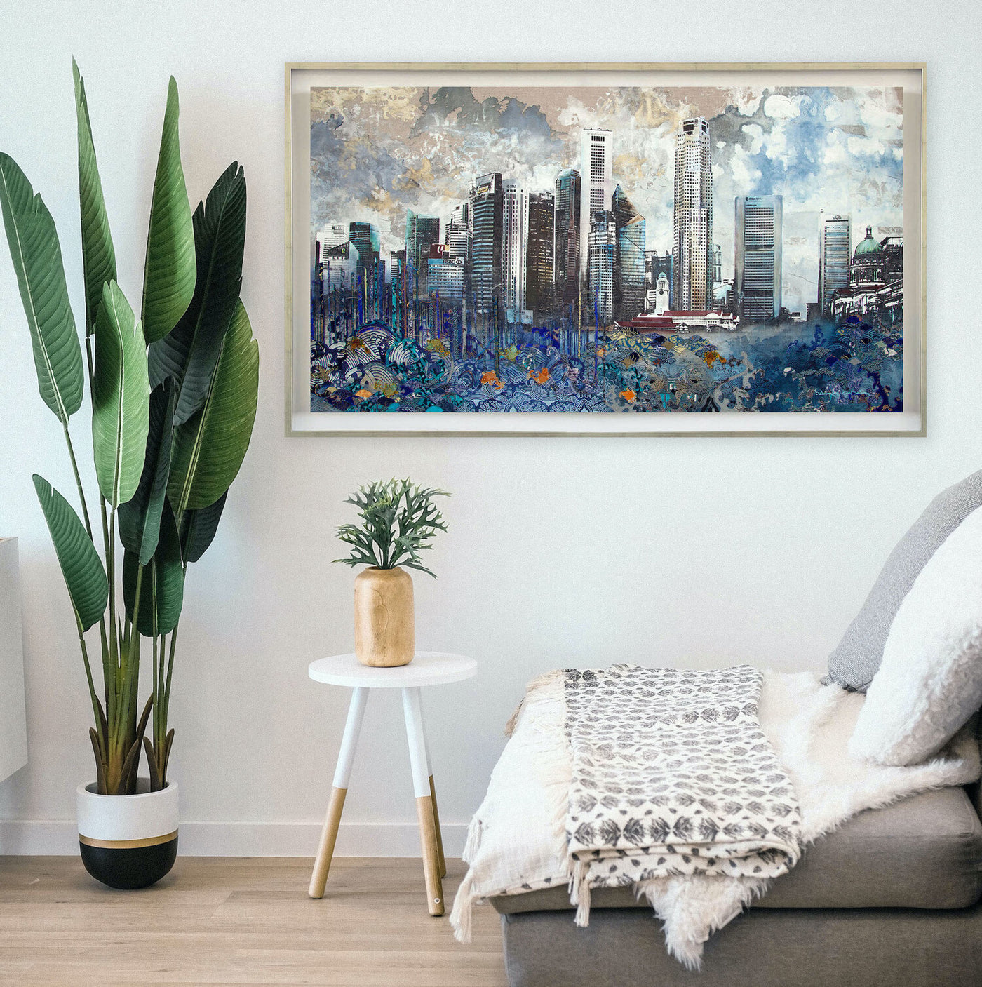 River City Canvas Print