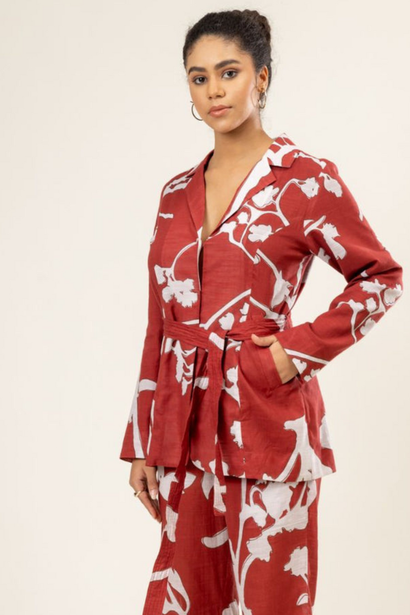 SYBIL PRINTED JACKET by Doodlage for women Worldwide