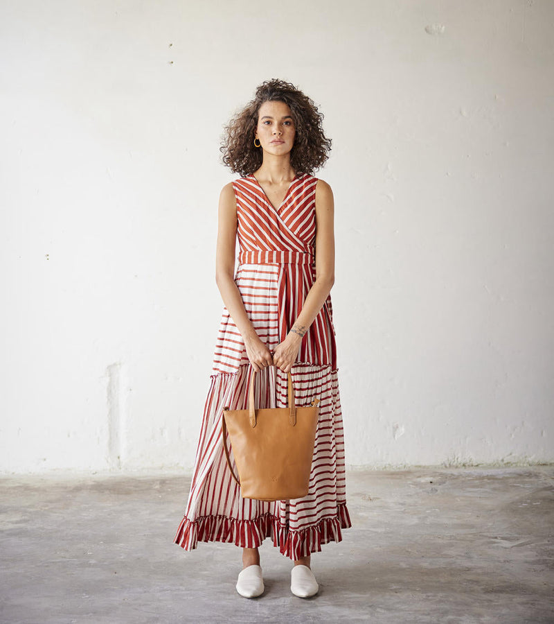 Pool Party Dress cotton Dresses by Khara Kapas in white for women Worldwide
