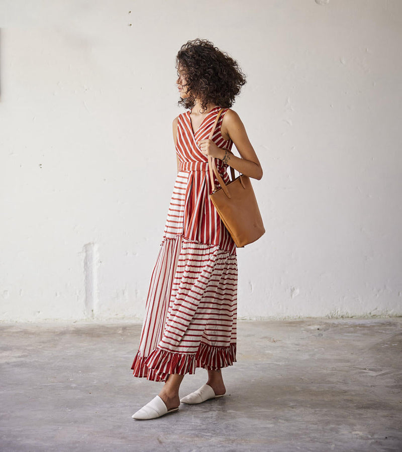 Pool Party Dress cotton Dresses by Khara Kapas in white for women Worldwide