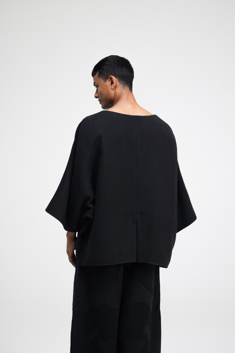 Terra Top linen by Turn Black in black color for women Worldwide