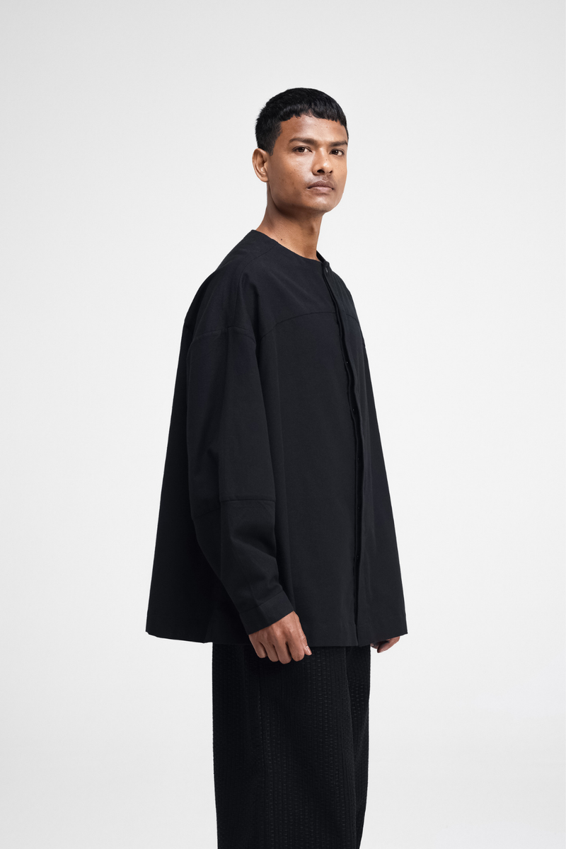 Seki Shirt cotton by Turn Black in black color for women Worldwide