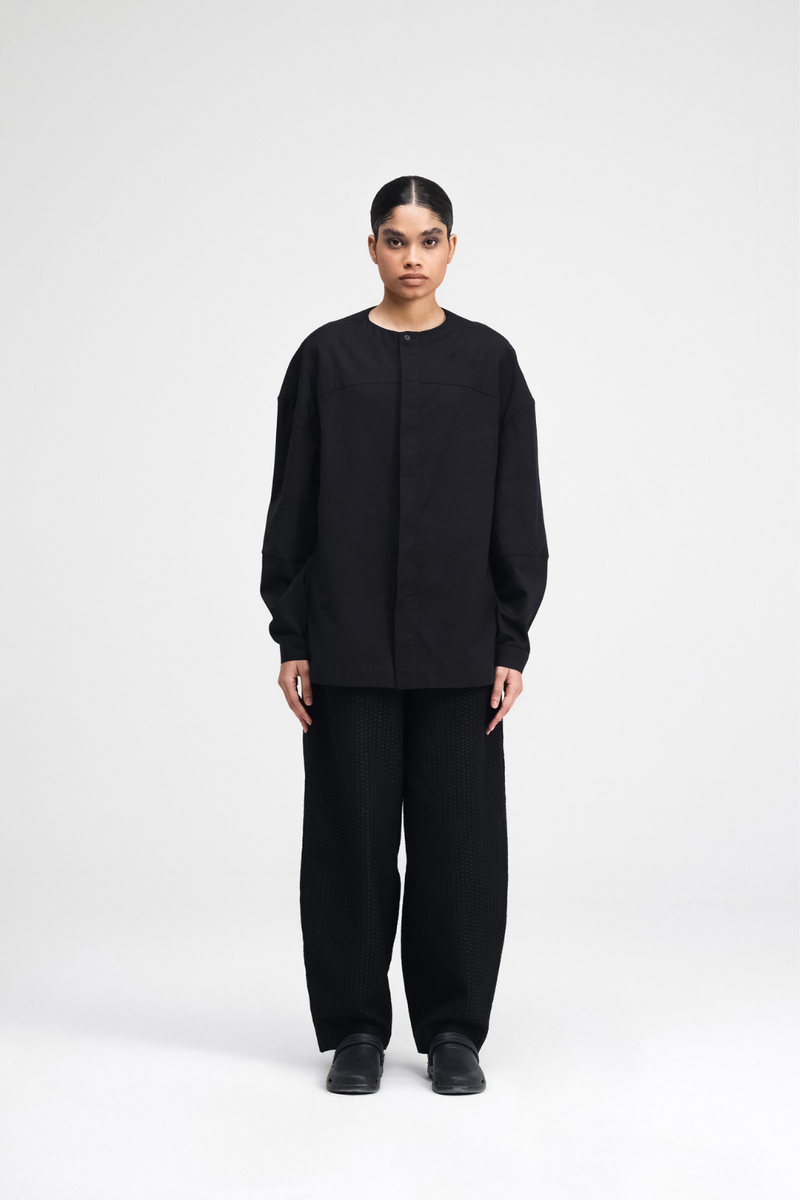 Seki Shirt cotton by Turn Black in black color for women Worldwide