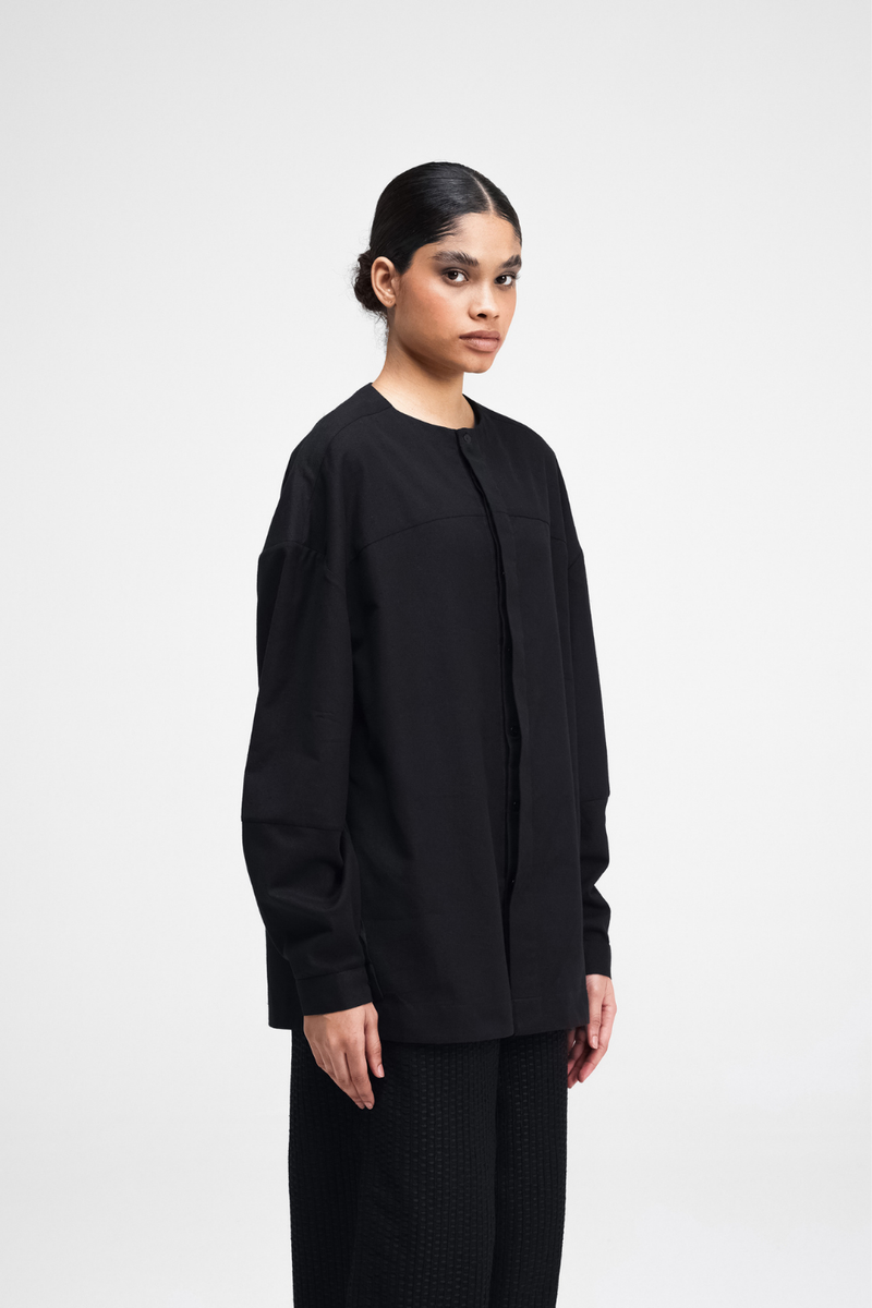 Seki Shirt cotton by Turn Black in black color for women Worldwide
