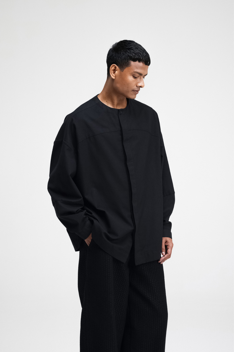 Seki Shirt cotton by Turn Black in black color for women Worldwide