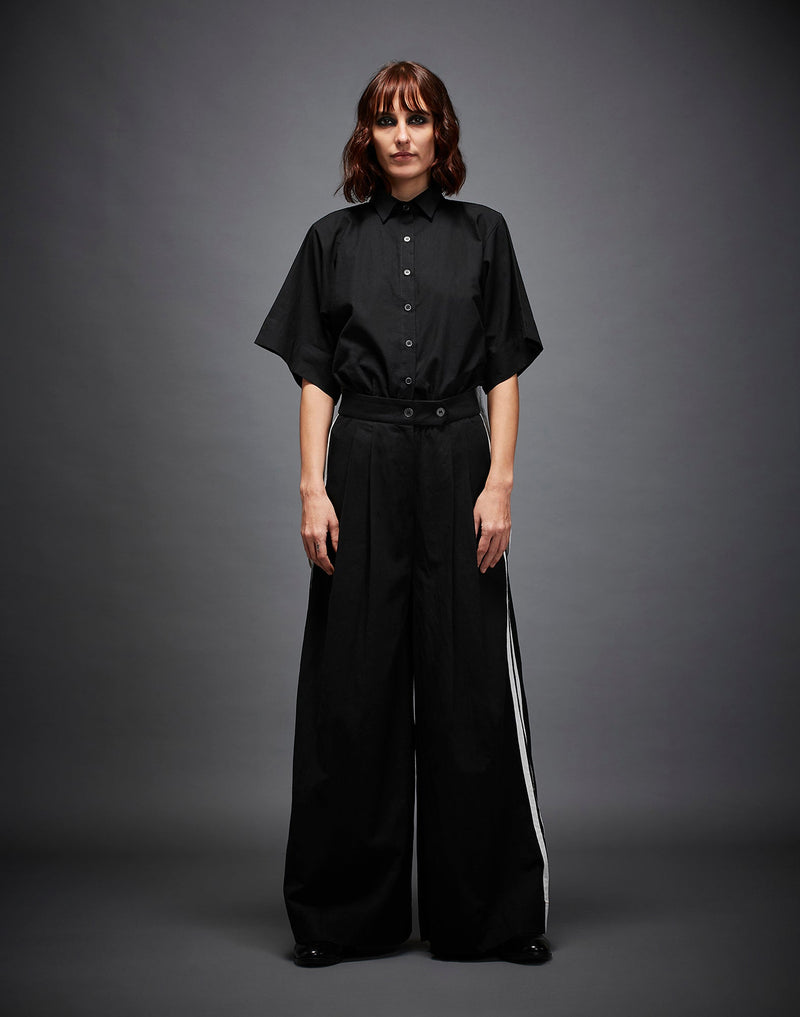 EZRA JUMPSUIT cotton by Chola in black color for women Worldwide