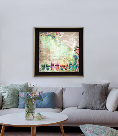 Peranakan Fables Canvas Print (74x74 cm)