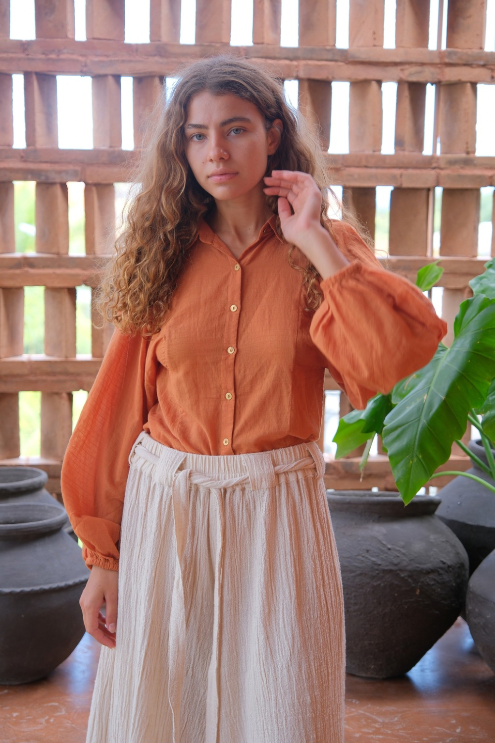 Tangerine Dream Blouse