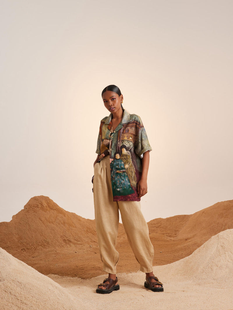 Unisex Oversized Shirt -High Tea Top & Tunics,Shirt by CORD for women Worldwide