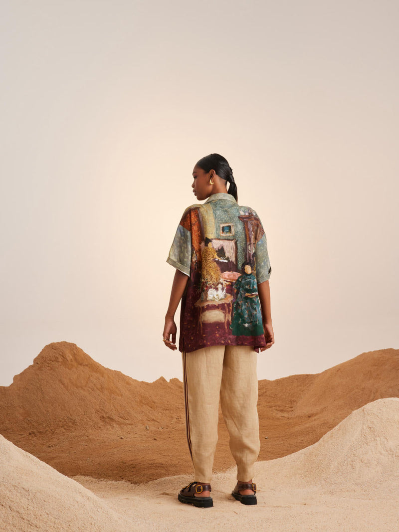 Unisex Oversized Shirt -High Tea Top & Tunics,Shirt by CORD for women Worldwide