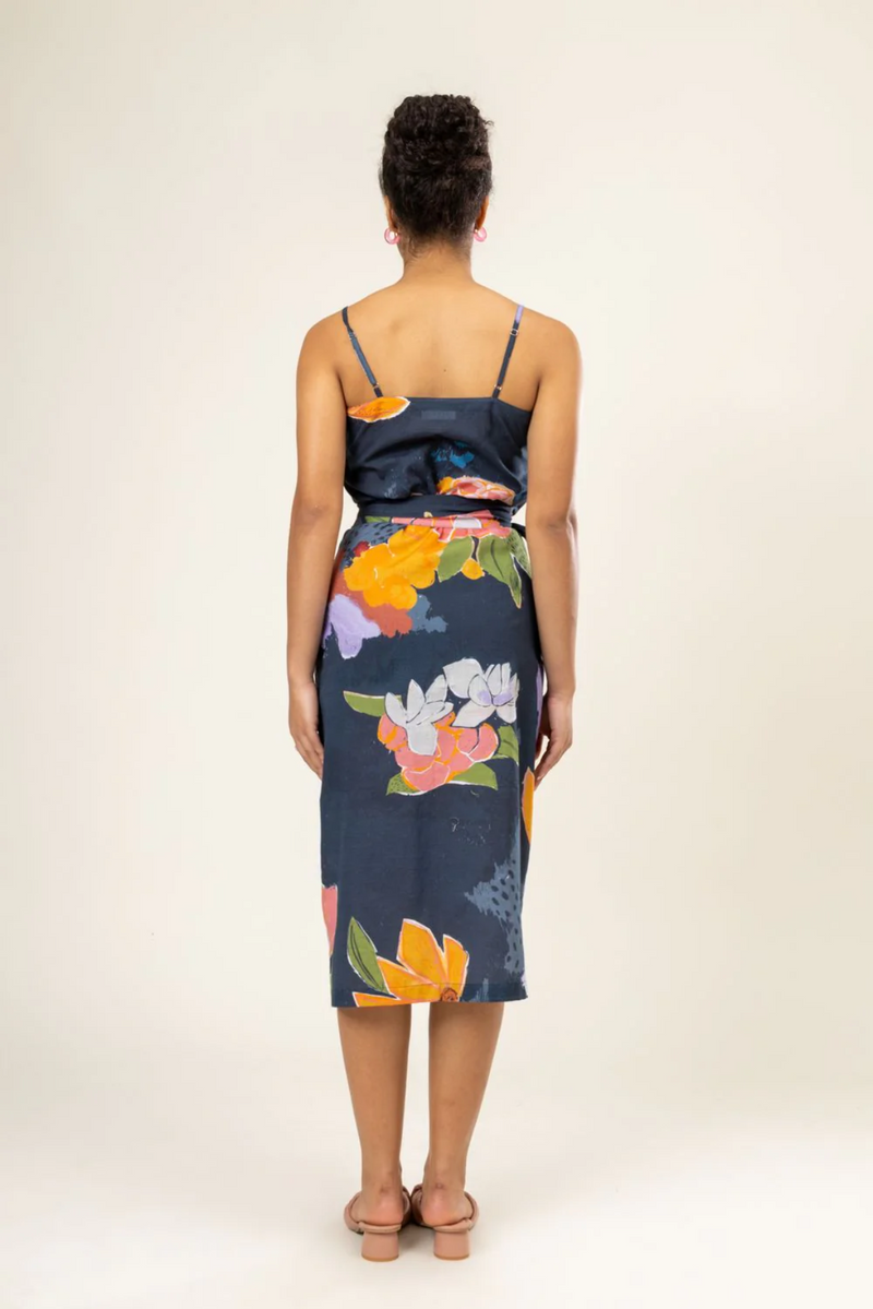 MIKEALA DRESS by Doodlage in blue color for women Worldwide