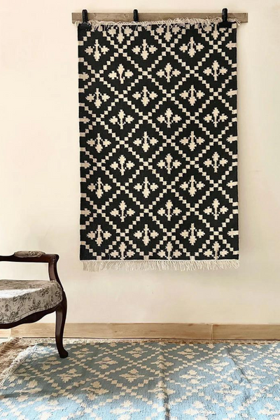 Bandhini "B/W" Rug