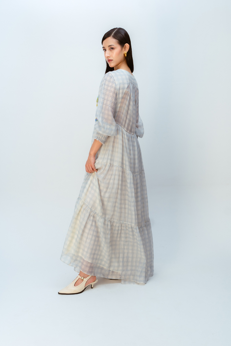 BLOOMING DRESS mul dress by Ode to Odd in blue for women Worldwide