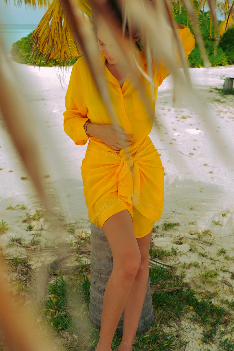 Asita Sarong Dress silk by Ituvana for women Worldwide