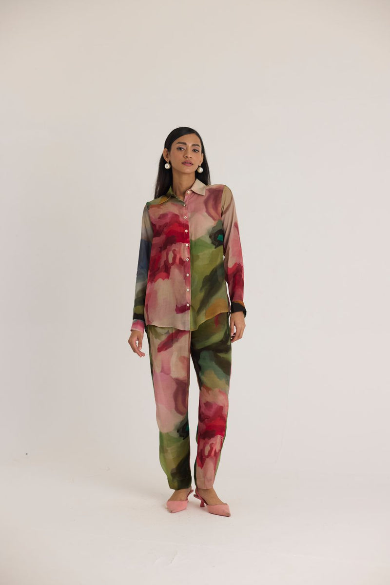 TILLY CO-ORD SET mul by Yam in multi color for women Worldwide